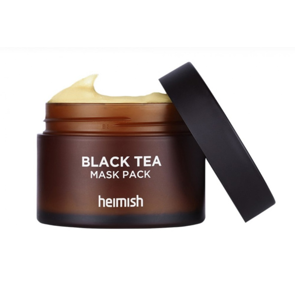 Лифтинг-маска против отеков с экстрактом черного чая Heimish Black Tea Mask Pack 110мл