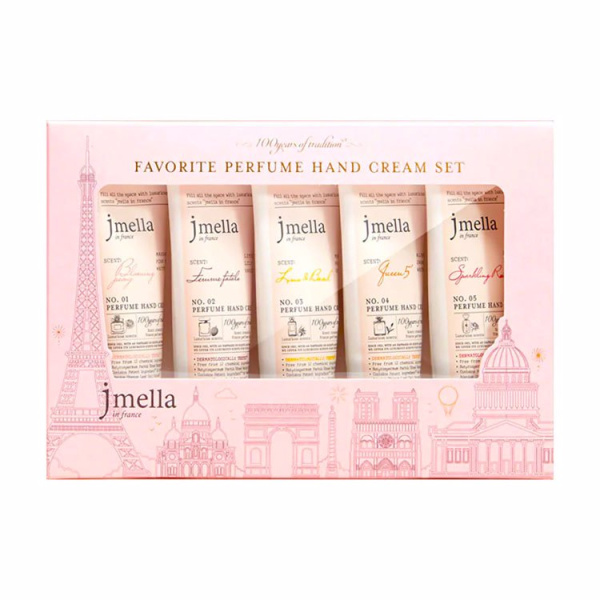 Набор кремов для рук Jmella Favorite Perfume Hand Cream Set (50мл x 5шт)