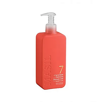 Гель для душа с пудровым ароматом ириса Masil 7 Ceramide Perfume Shower Gel Sweet Love 300мл