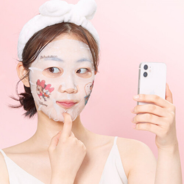 Питательная тканевая маска с экстрактом граната JMsolution Selfie Nourishing Pomegranate Mask 30мл
