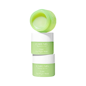 Ночная маска для губ с ароматом лайма Care:Nel Lime Lip Night Mask 5гр 1шт