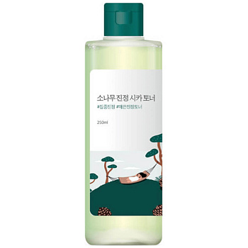 Тонер для проблемной кожи с экстрактами сосны и центеллы Round Lab Pine Calming Cica Toner 250мл