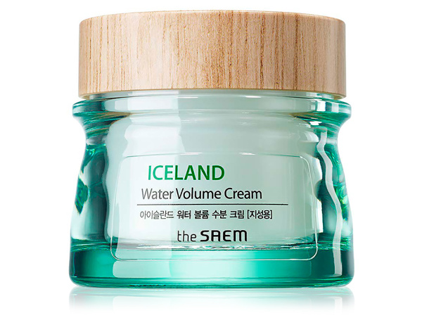 Крем минеральный The Saem Iceland Water Volume Hydrating Cream(For Oily Skin) 80мл