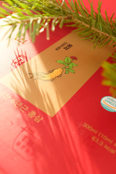 Сироп с экстрактом красного женьшеня The dam-eun Halu 6 Year Old Korean Red Ginseng набор 30 саше по 10мл